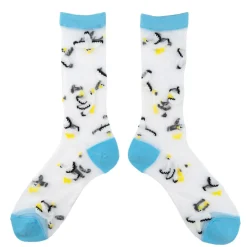 Coucou Suzette Seagull Sheer Socks* Sheer Socks