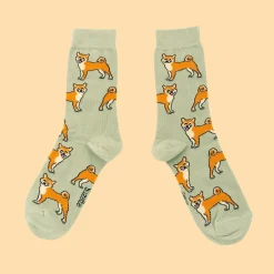 Coucou Suzette Shiba Socks* Cotton Socks