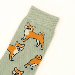 Coucou Suzette Shiba Socks* Cotton Socks