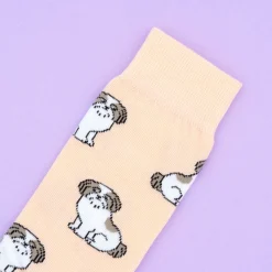 Coucou Suzette Shih Tzu Socks* Cotton Socks
