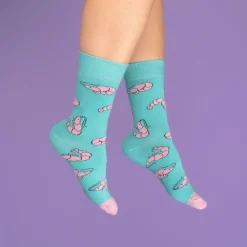 Coucou Suzette Shrimp Socks* Cotton Socks