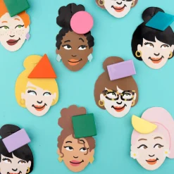 Coucou Suzette Square Hair Clip* Hair Clips