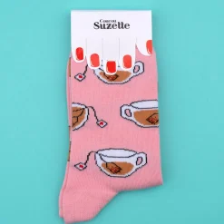 Coucou Suzette Tea Time Socks* Cotton Socks