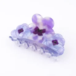 Coucou Suzette Three Pansies Hair Claw* Hair Claws
