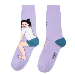 Coucou Suzette Twerk Socks - White* Cotton Socks