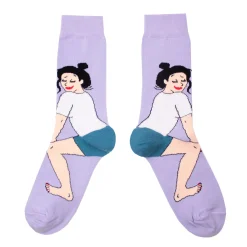 Coucou Suzette Twerk Socks - White* Cotton Socks