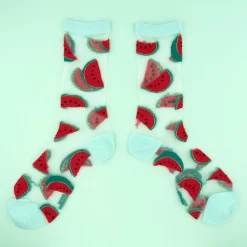 Coucou Suzette Watermelon Sheer Socks* Sheer Socks