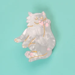 Coucou Suzette White Cat Hair Claw* Hair Claws