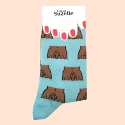 Coucou Suzette Willy Socks - Black* Cotton Socks