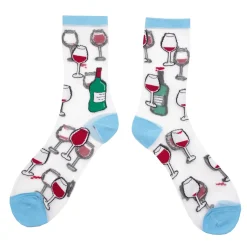Coucou Suzette Wine Sheer Socks* Sheer Socks